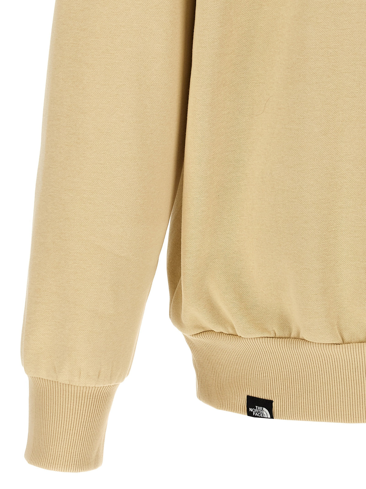 Beige Cotton Sweatshirt