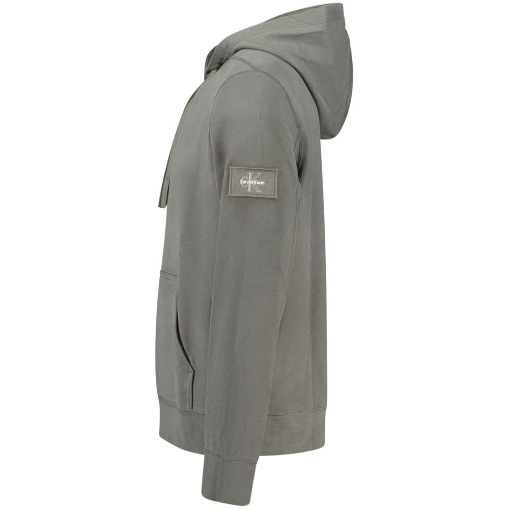 Green Cotton Men's Sweatshirt
