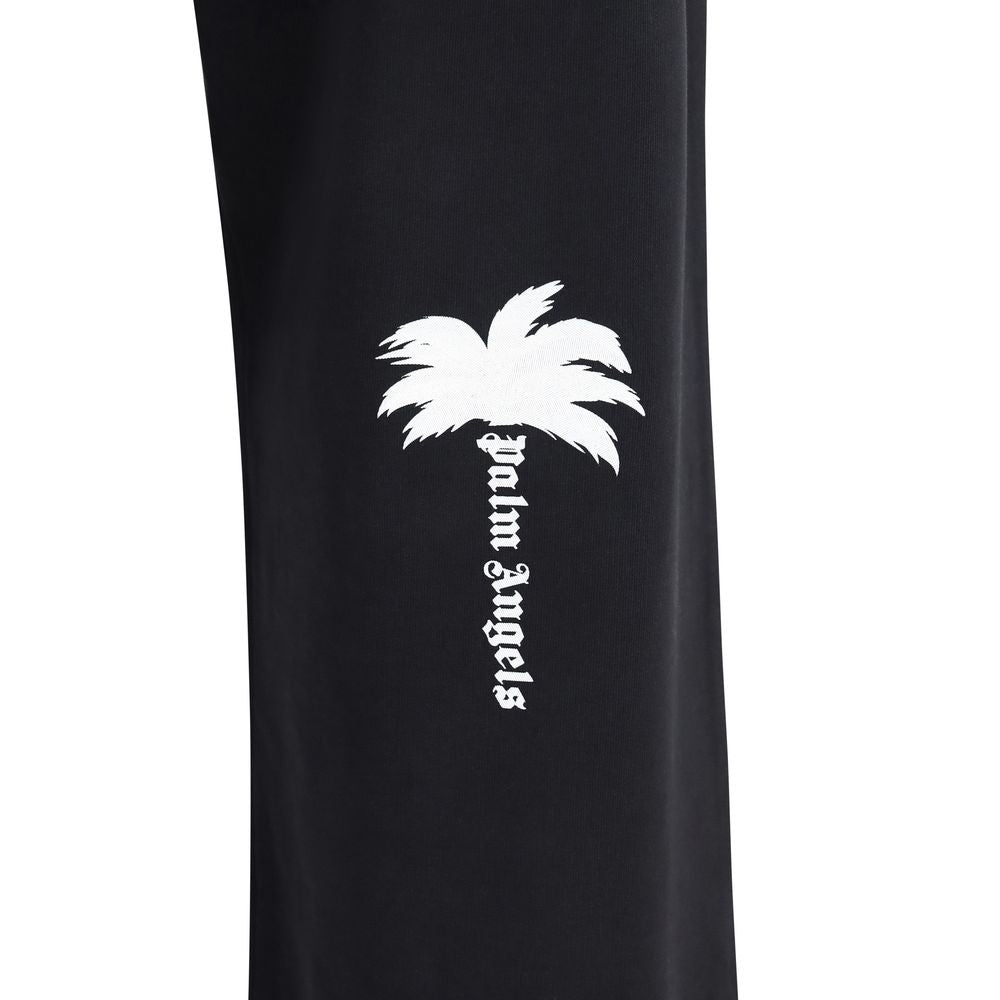 Black Cotton Joggers (Workout Pants)