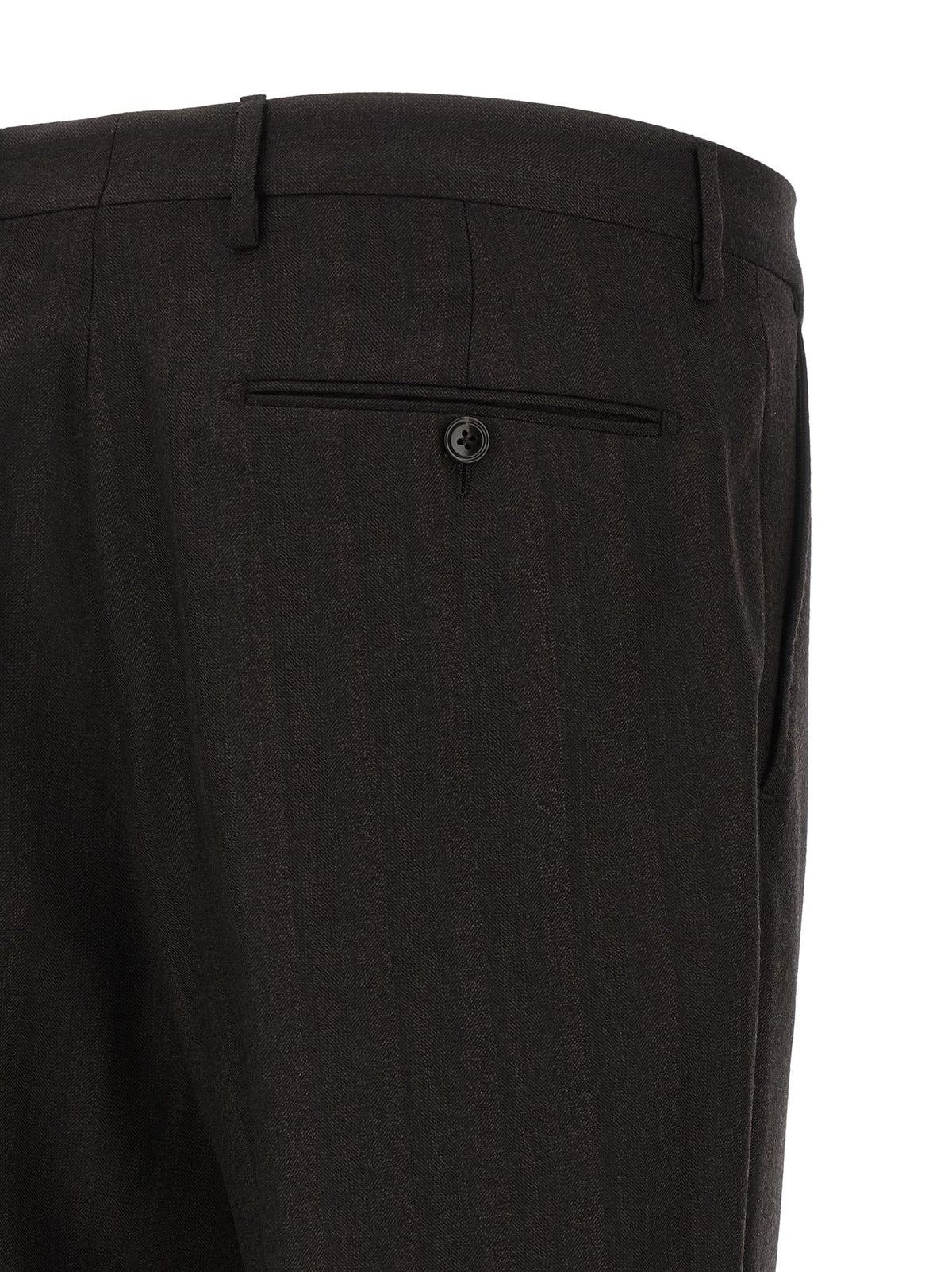 Gray Wool Two-Piece Suit