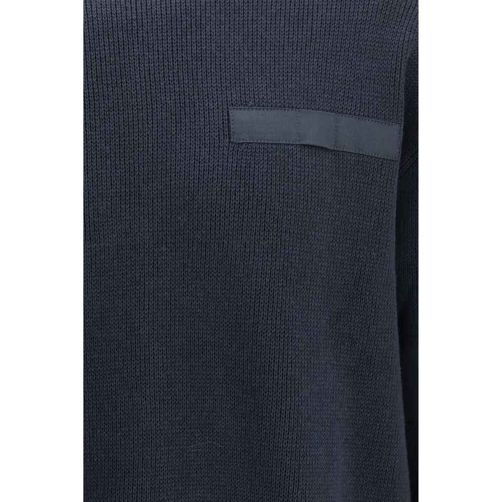 Blue Cotton Sweatshirt