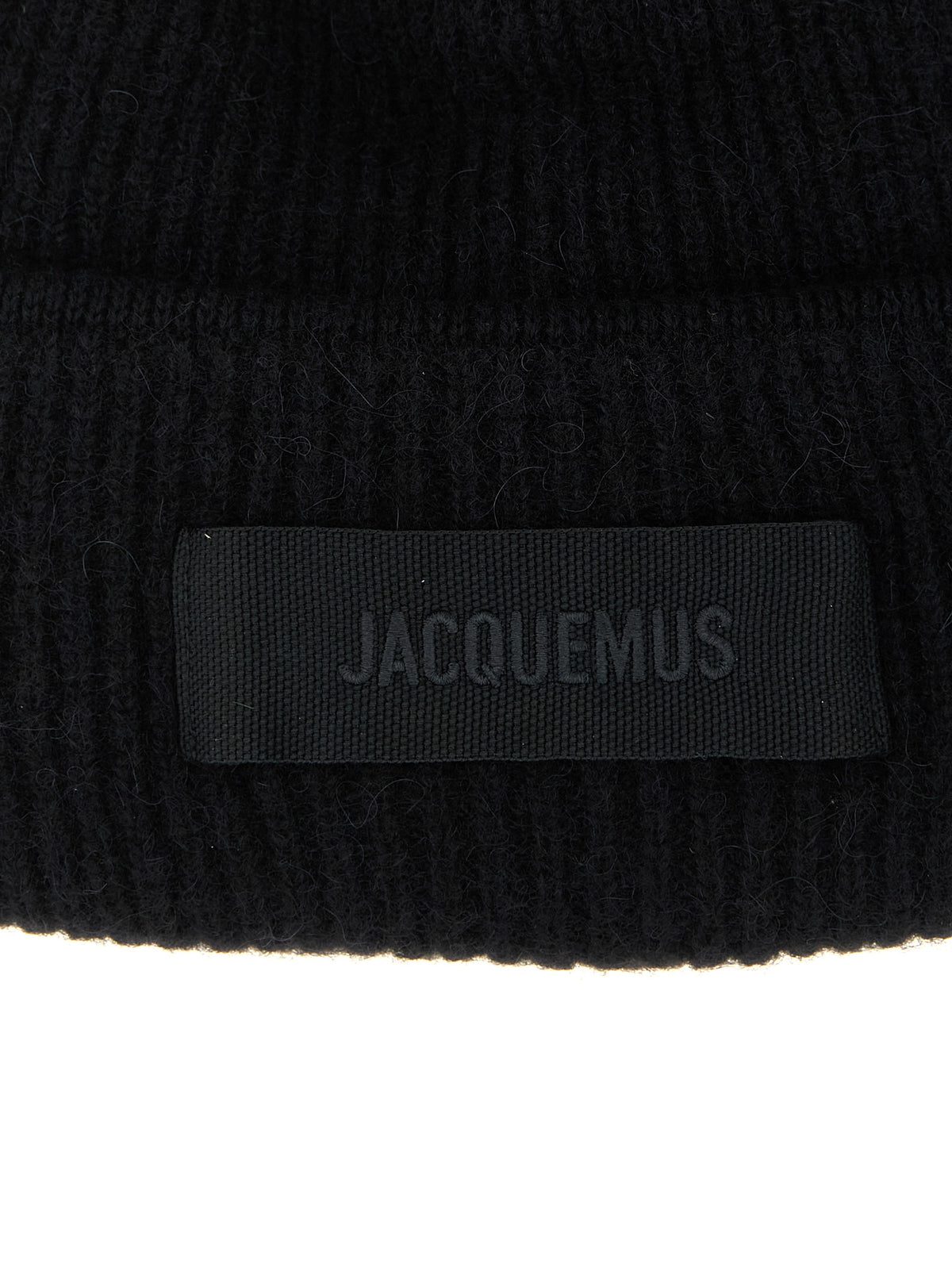 Black Wool Beanie
