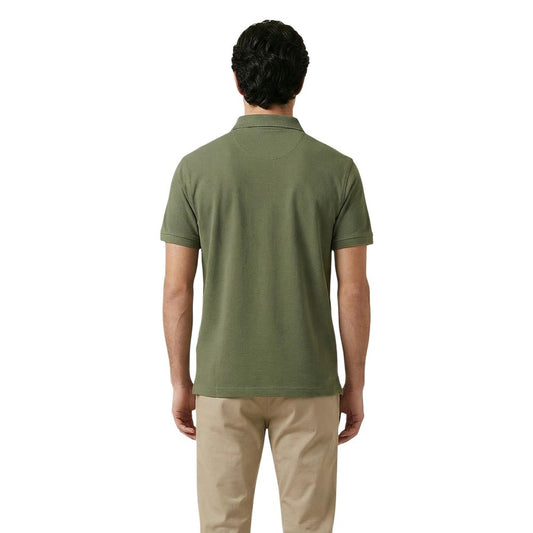 Bicolor Cotton Polo Shirt