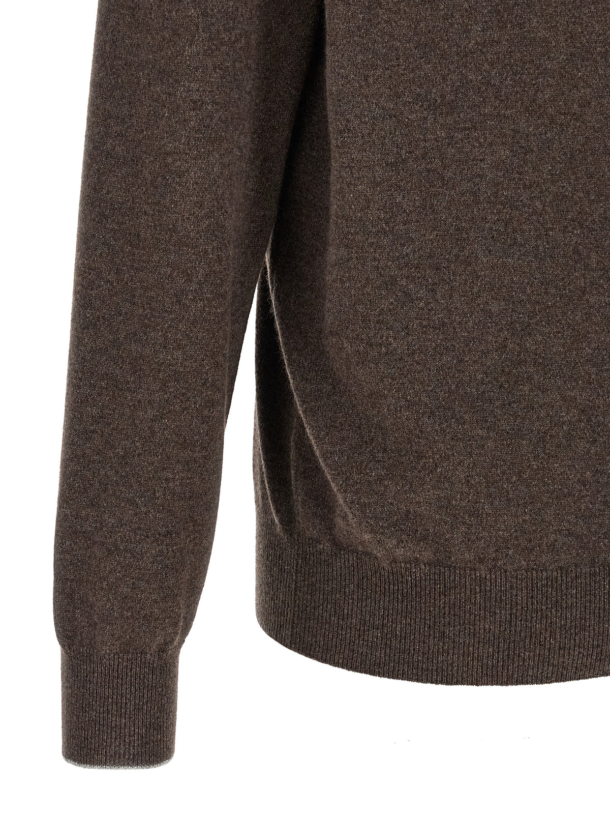 Brown Cashmere Cardigan