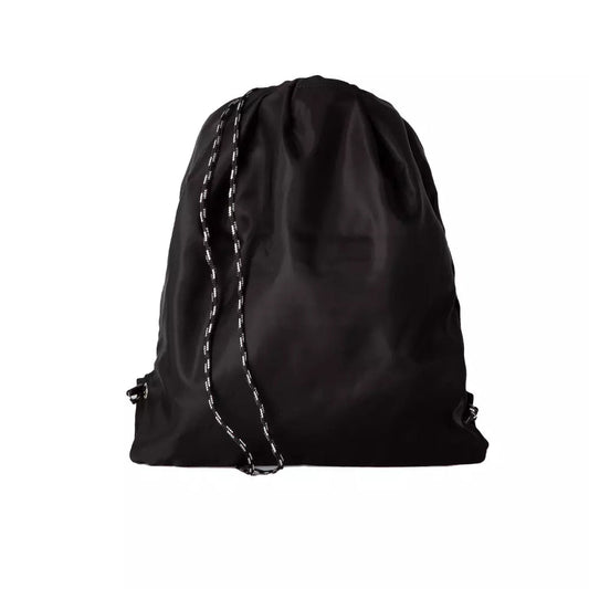Black Nylon Men Backpack Neil Barrett