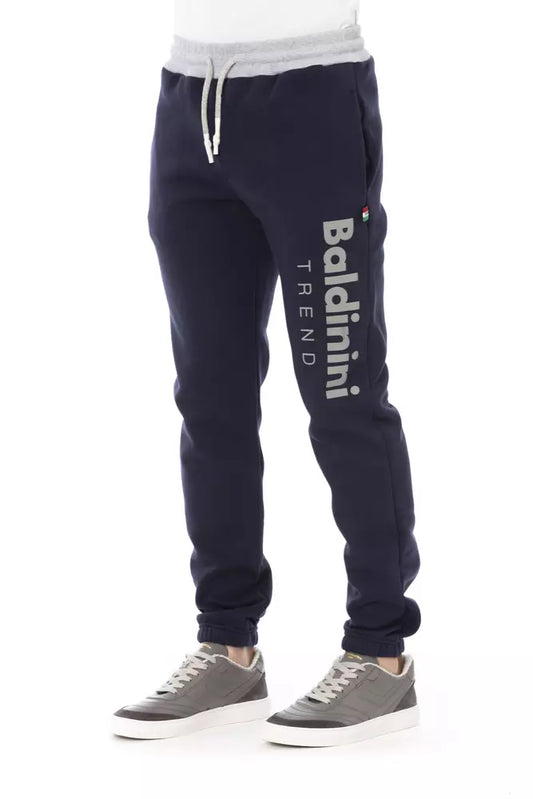 Blue Cotton Pant