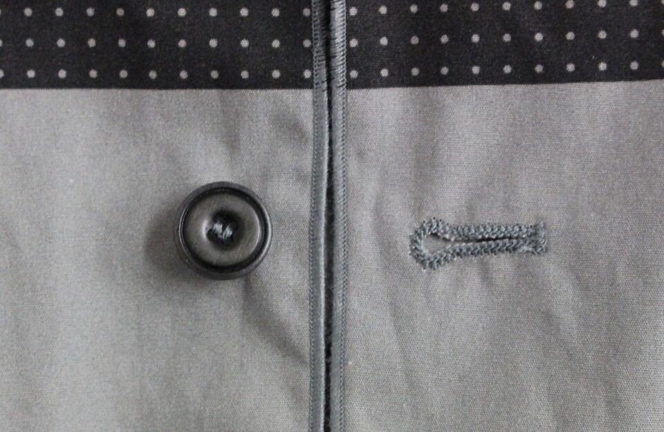 Gray Polka Dot Dress Vest Gilet Weste Dolce & Gabbana