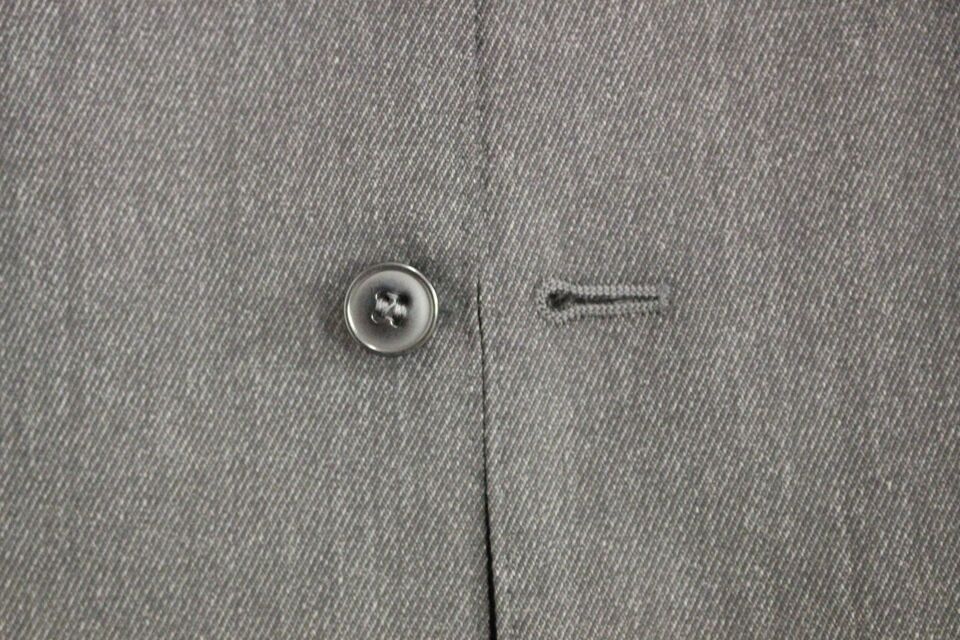 Gray Wool Formal Dress Vest Gilet Weste Dolce & Gabbana