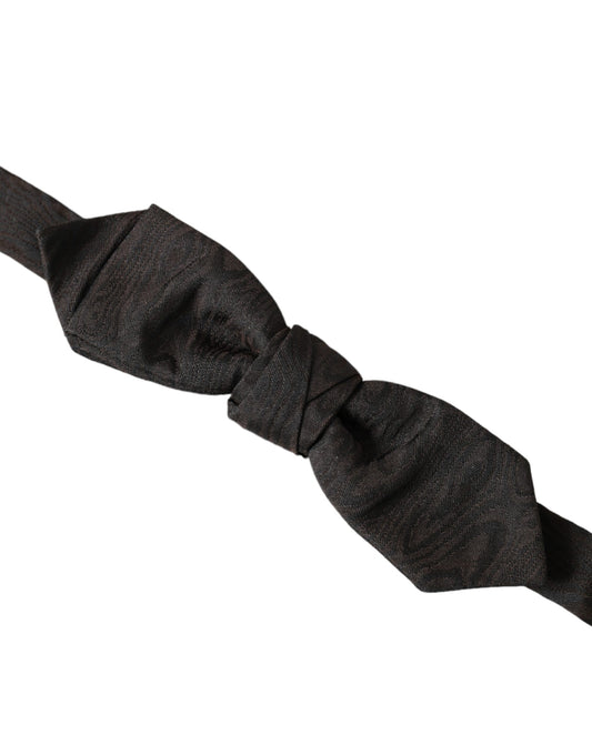 Maroon Silk Adjustable Neck Men Bow Tie