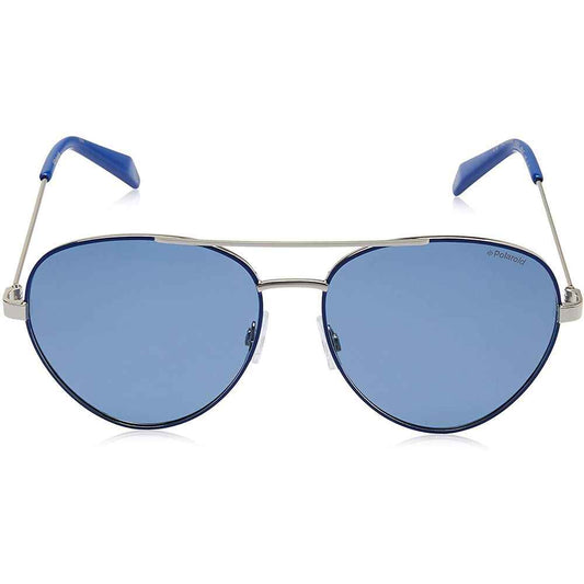 Blue Metal Sunglasses
