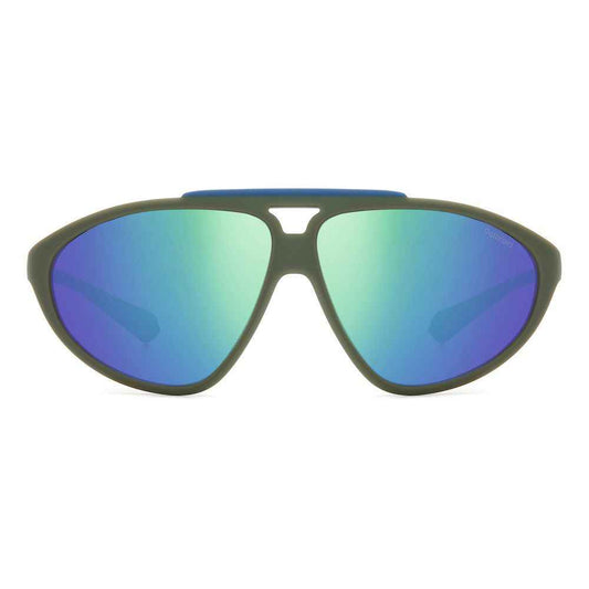 Bicolor Rubber Sunglasses