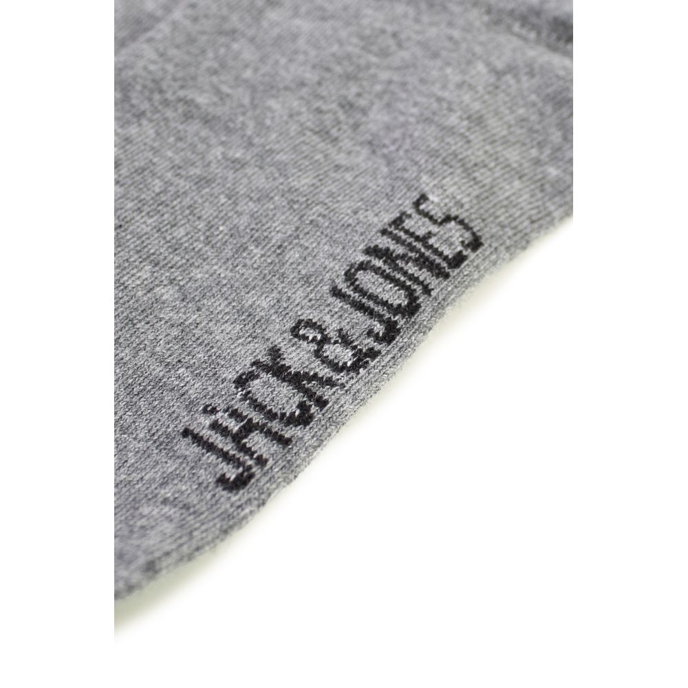 Gray Cotton Socks