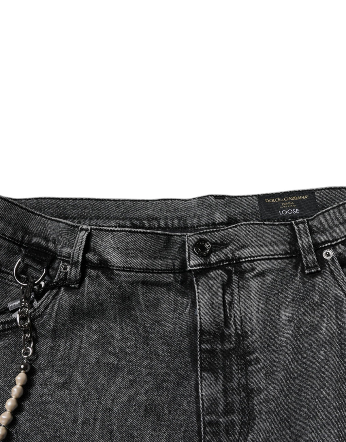 Dark Gray Cotton Skinny Denim Jeans
