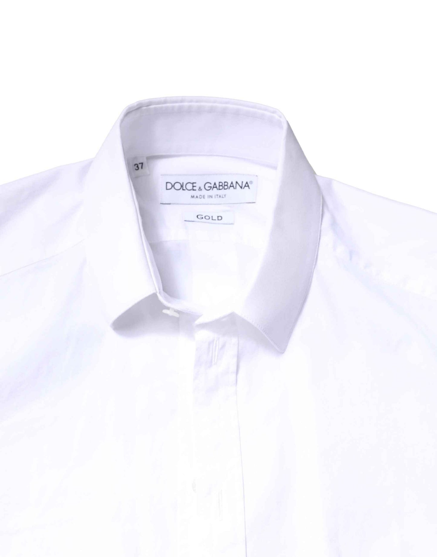 White GOLD Cotton Long Sleeves Dress Shirt