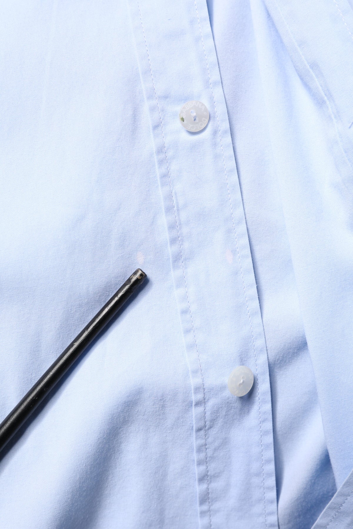 Light Blue Cotton MARTINI Formal Dress Shirt