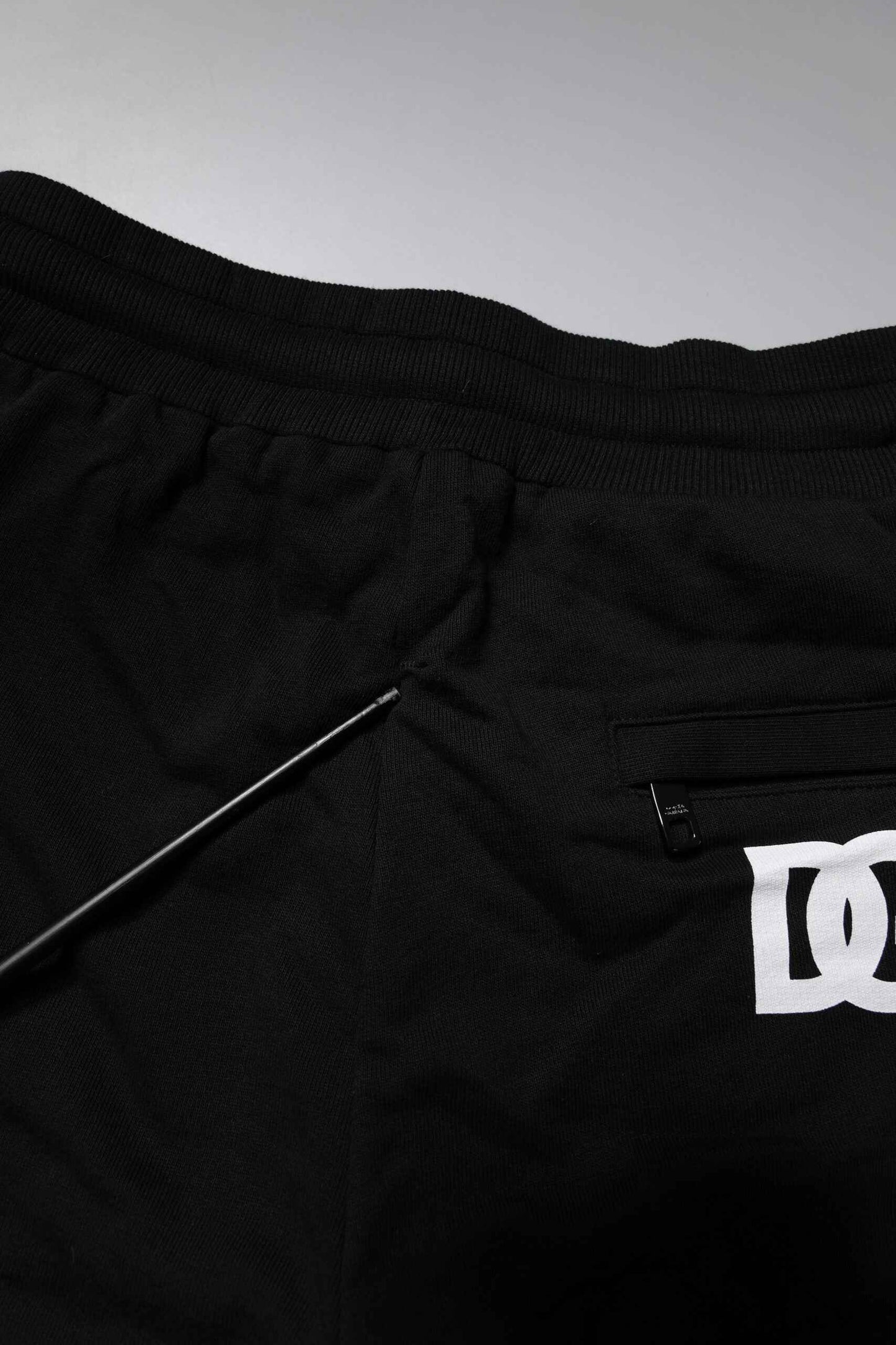 Black Cotton Jogger Sweatpants Pants