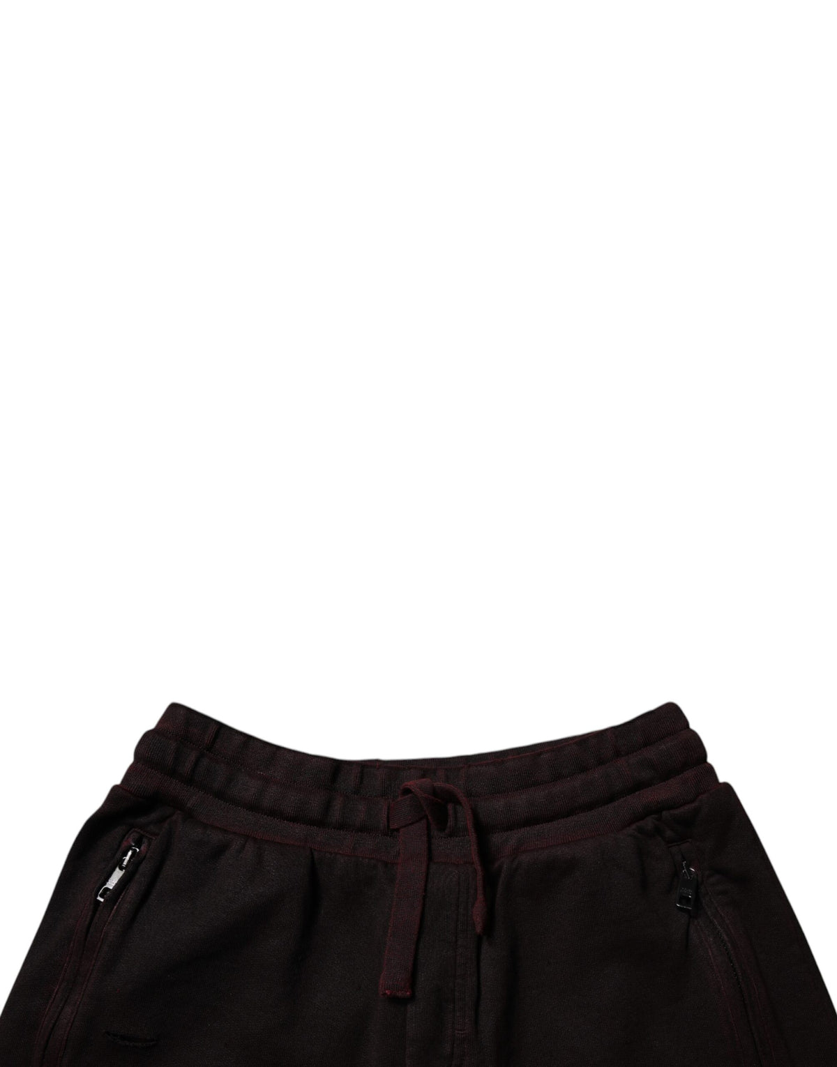 Maroon Cotton Sweatshorts Men Bermuda Shorts