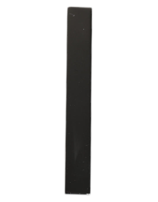 Black Tone Brass Logo Branded Tie Clip Bar