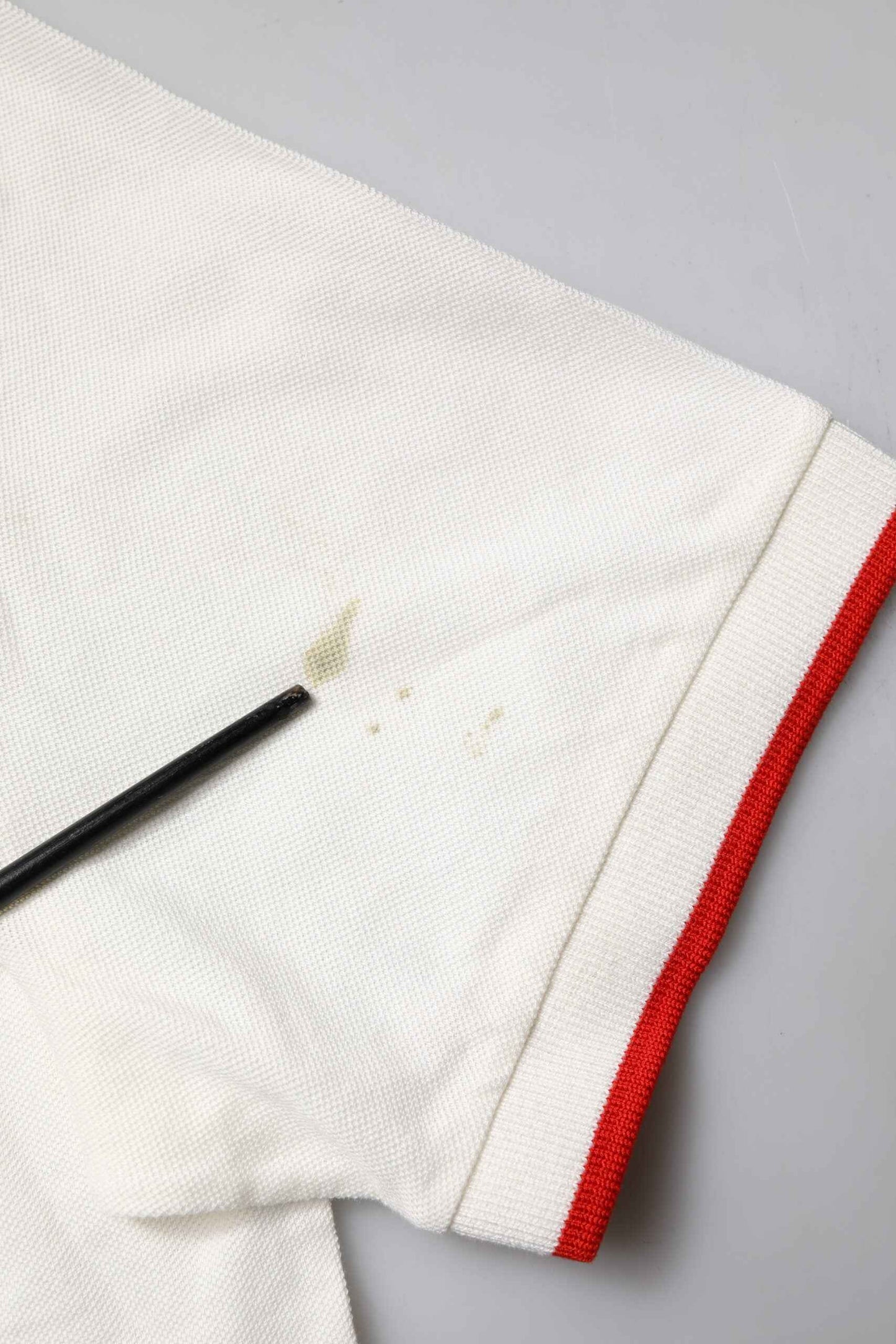 White Cotton Logo Collared Polo Men T-shirt