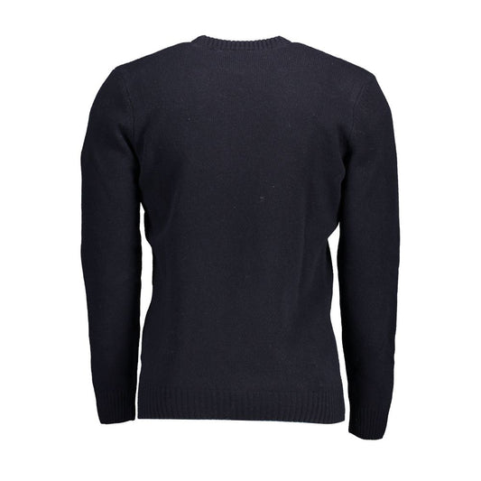 Blue Wool Men's Sweater