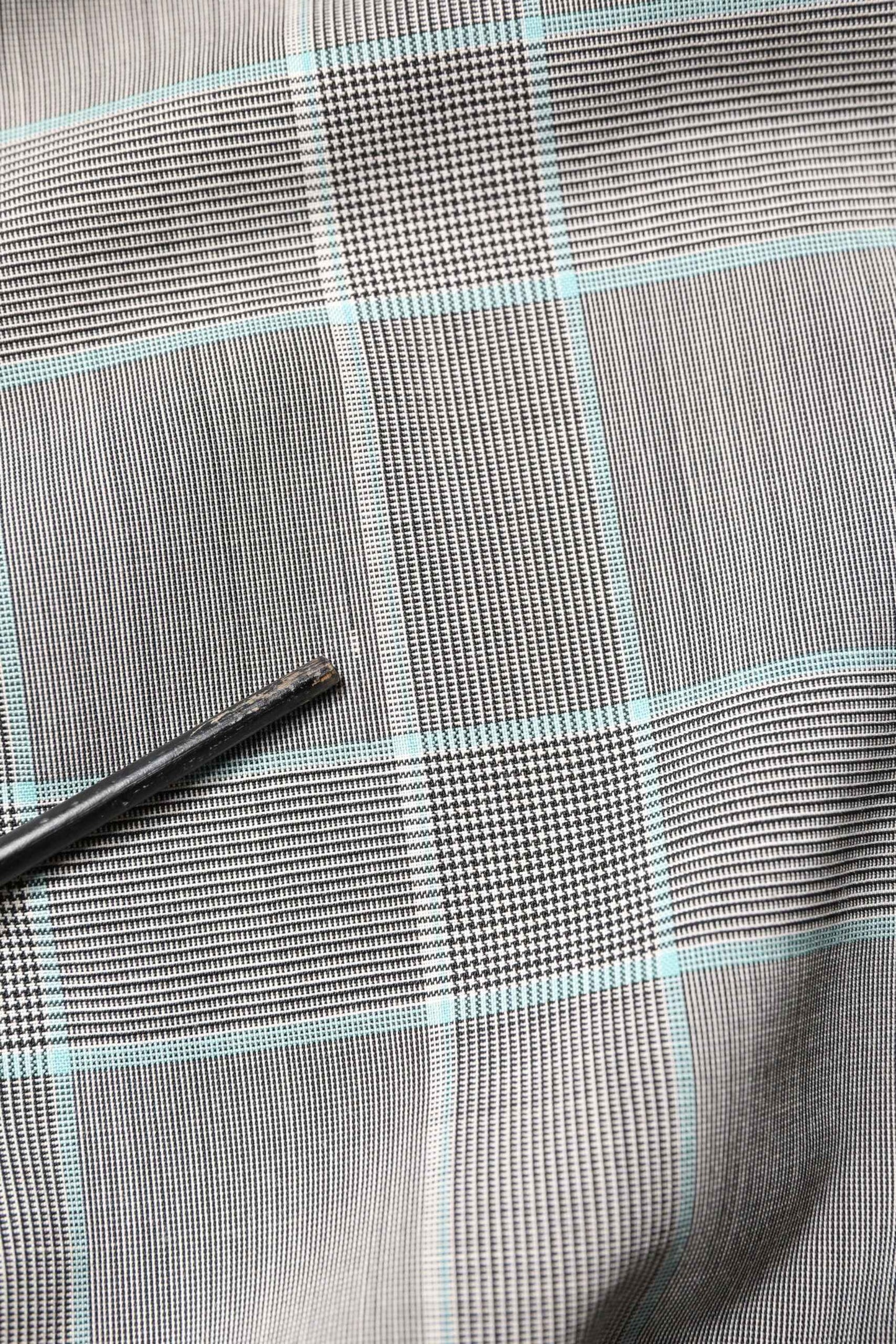 Multicolor Plaid Full Zip Windbreaker Jacket