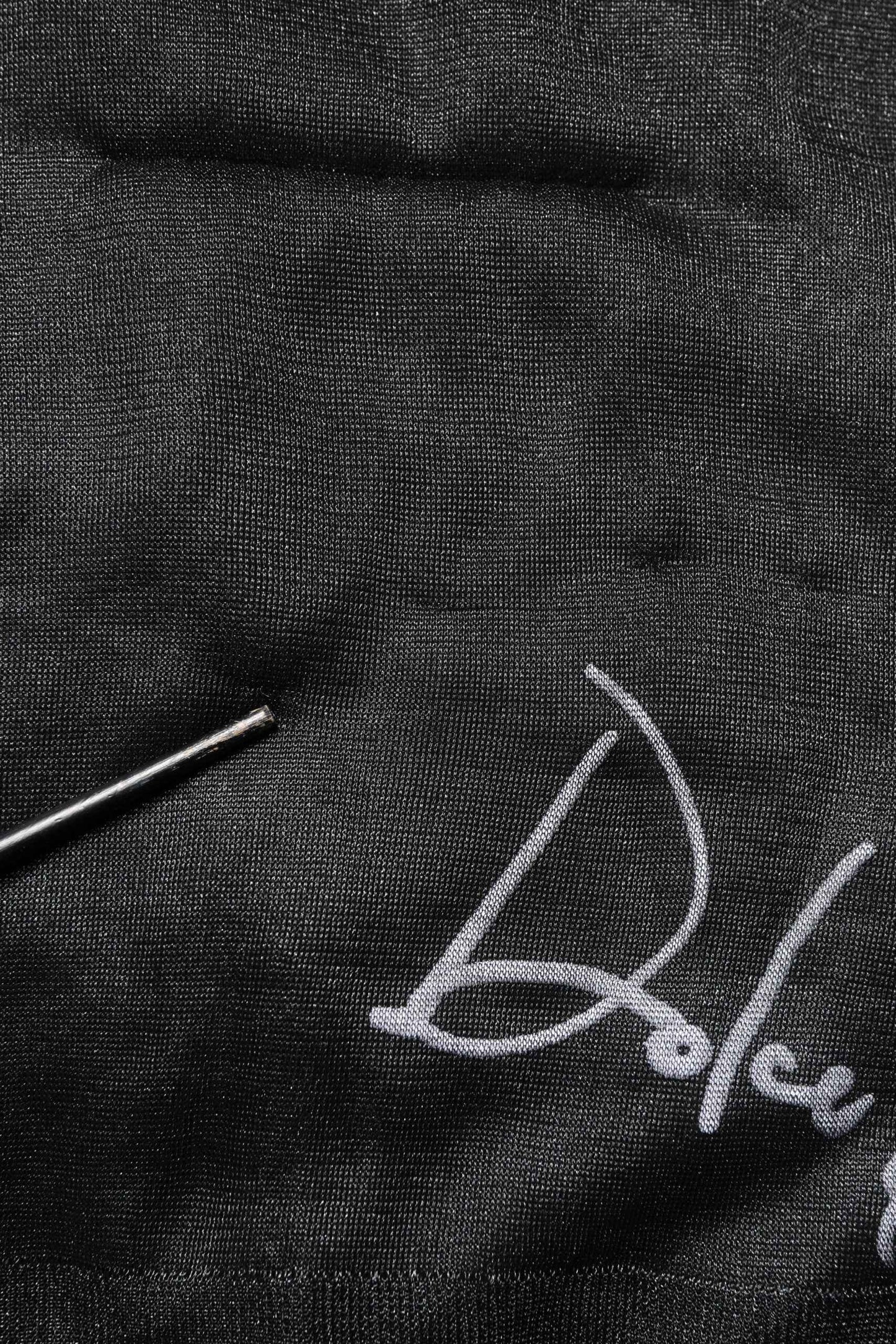 Black Logo Knitted Crewneck Pullover Sweater