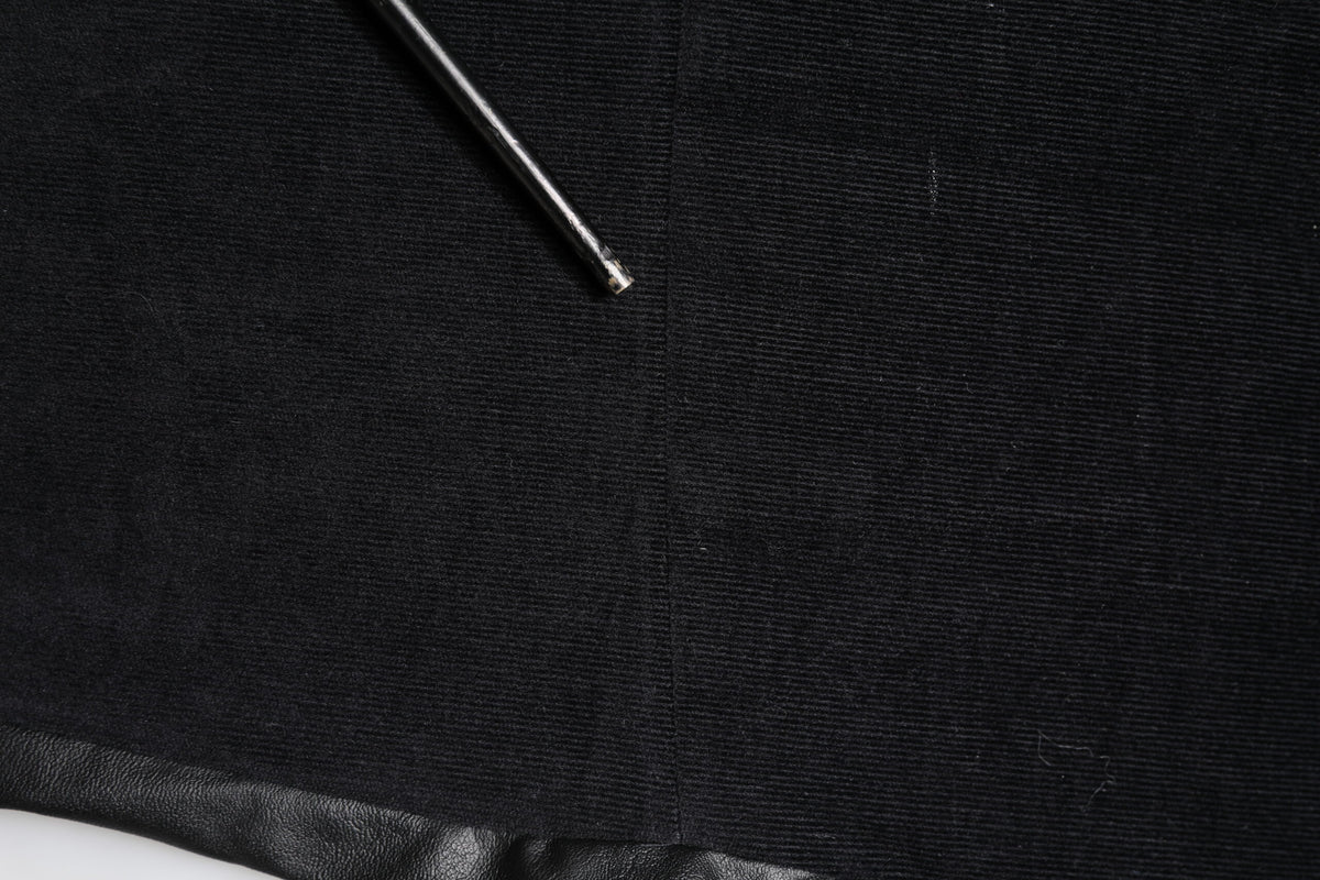 Black Cotton Cargo Jogger Sweatpants Pants