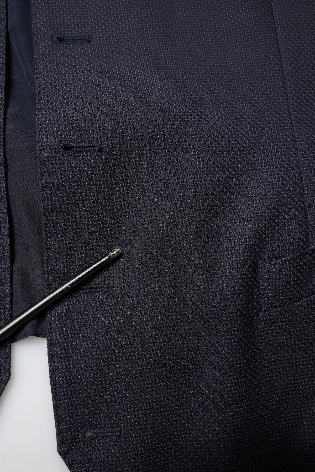 Black Wool Waistcoat Dress Formal Vest