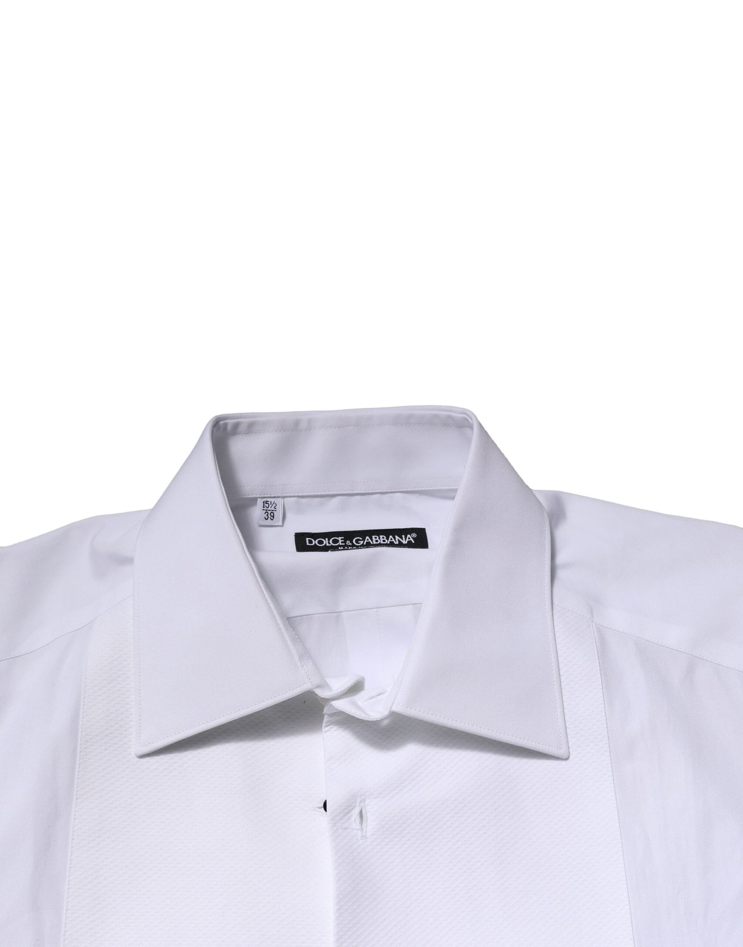 White GOLD Crown Cotton Dress Formal Shirt