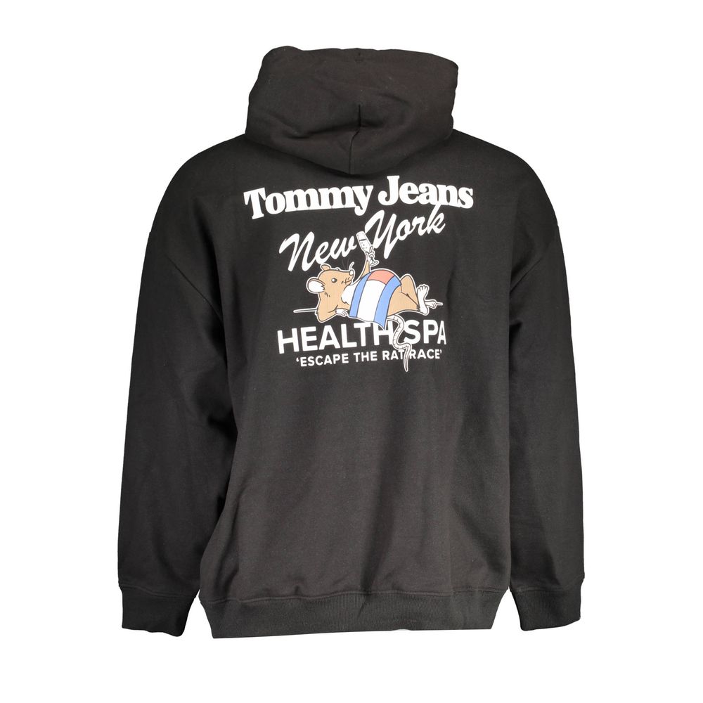 "Black Cotton Men's Sweatshirt"