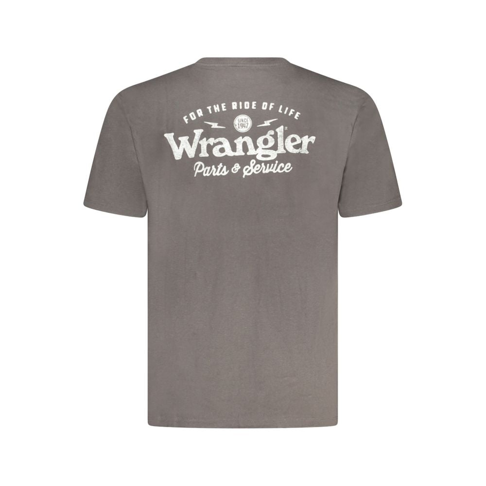 Black Cotton Men's T-Shirt