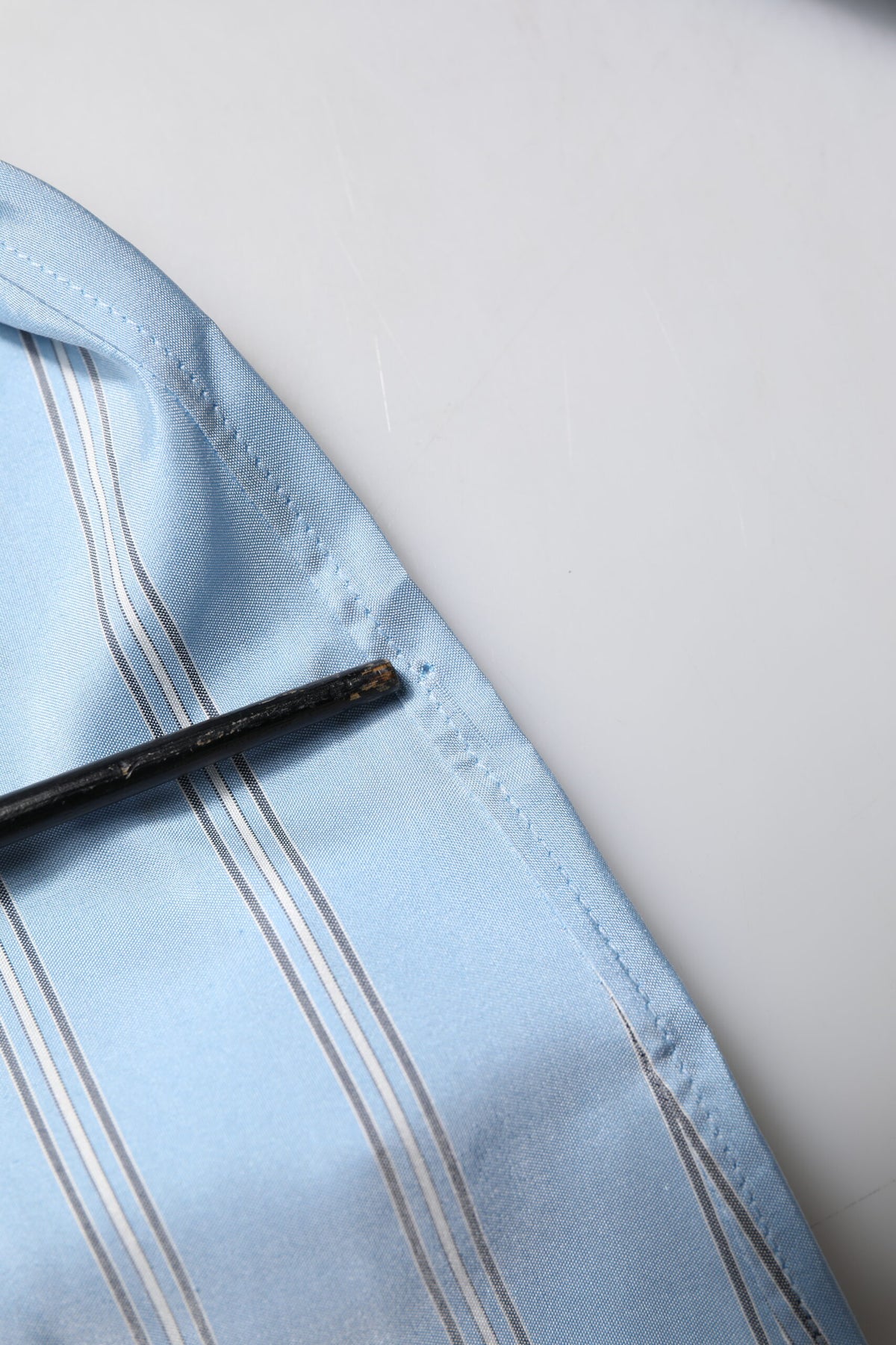 Blue Striped MARTINI Long Sleeves Dress Shirt