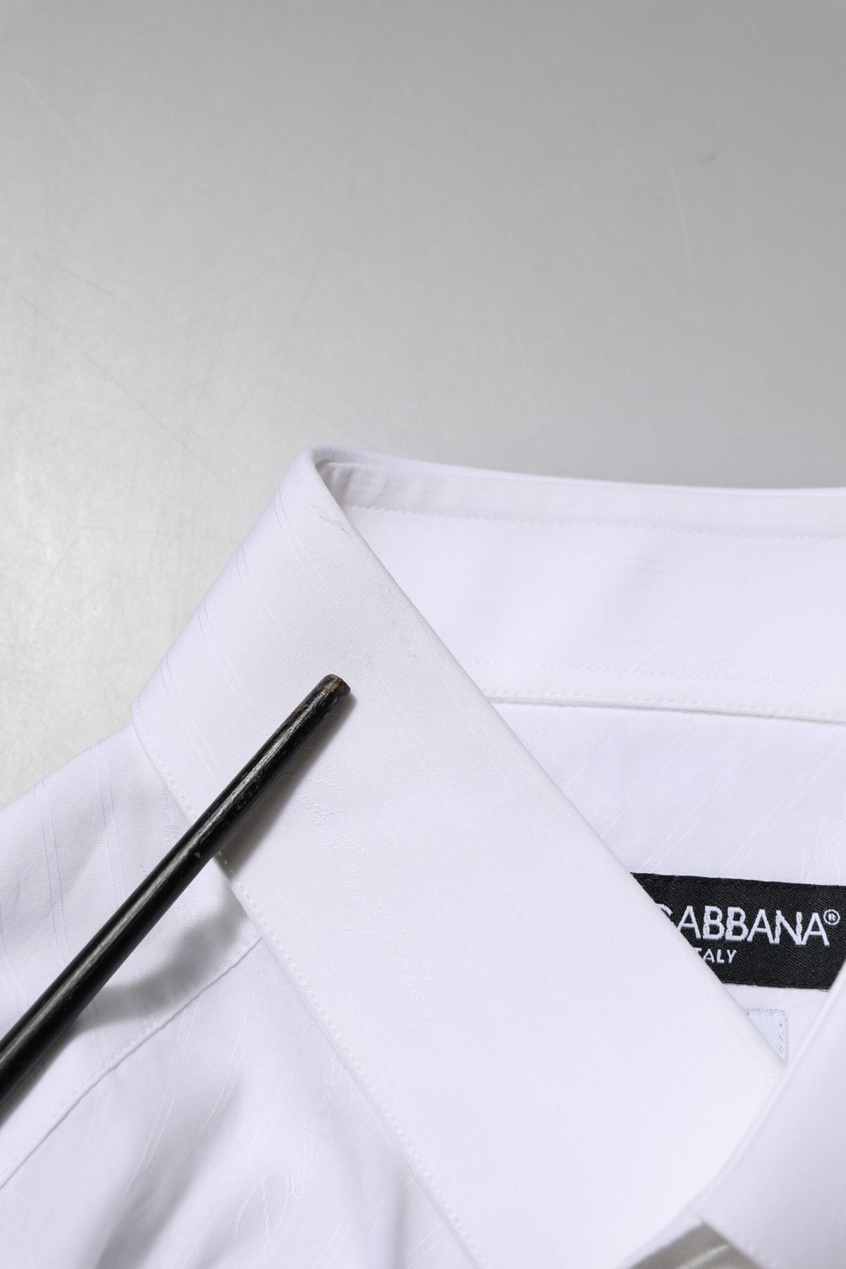 White Cotton MARTINI Long Sleeve Dress Shirt