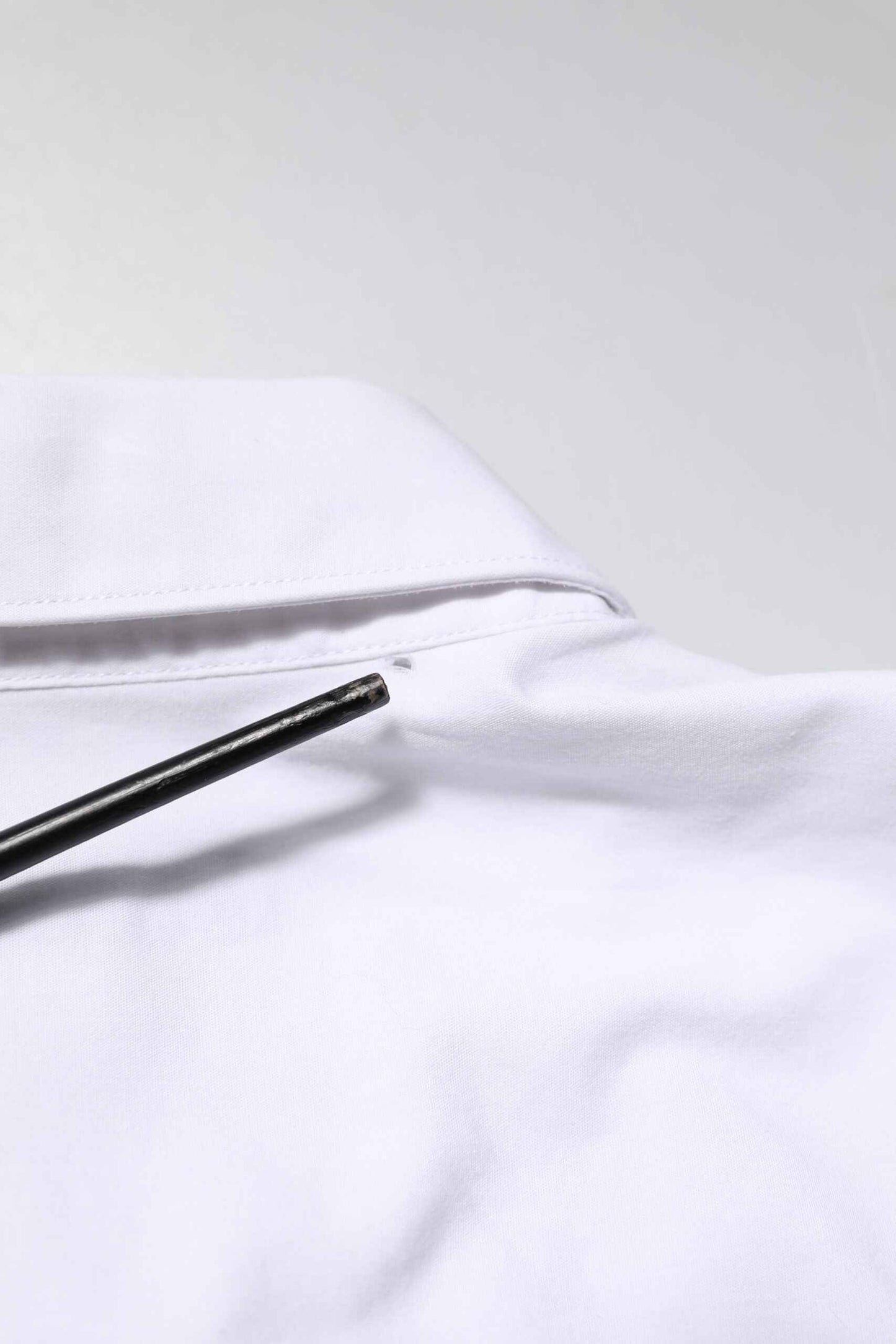 White Cotton STAFF Long Sleeves Formal Shirt