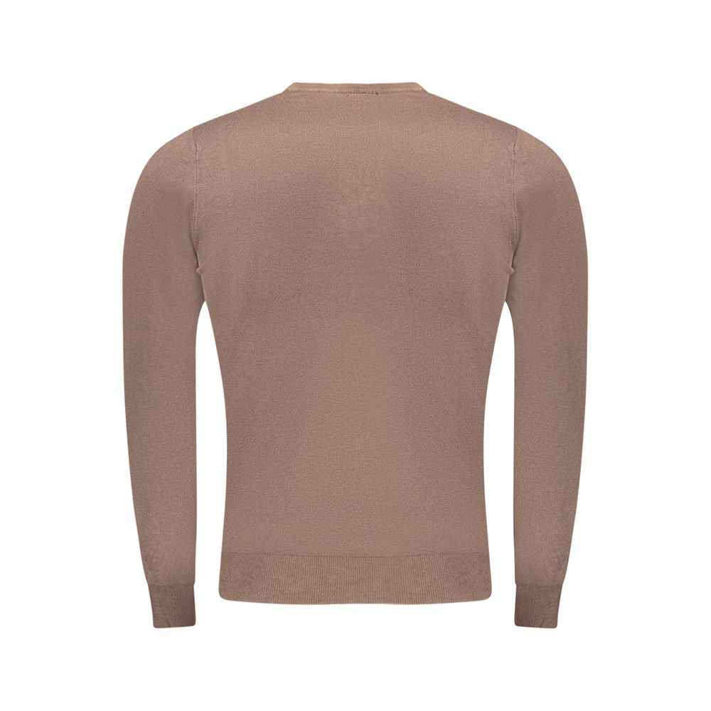 Marrone Viscose Men's Sweater