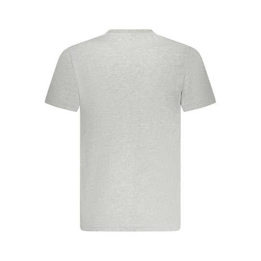 Brown Cotton Men T-Shirt