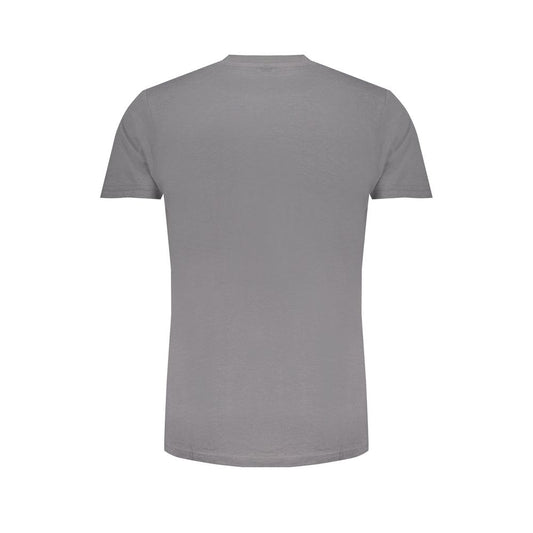 Brown Cotton Men T-Shirt