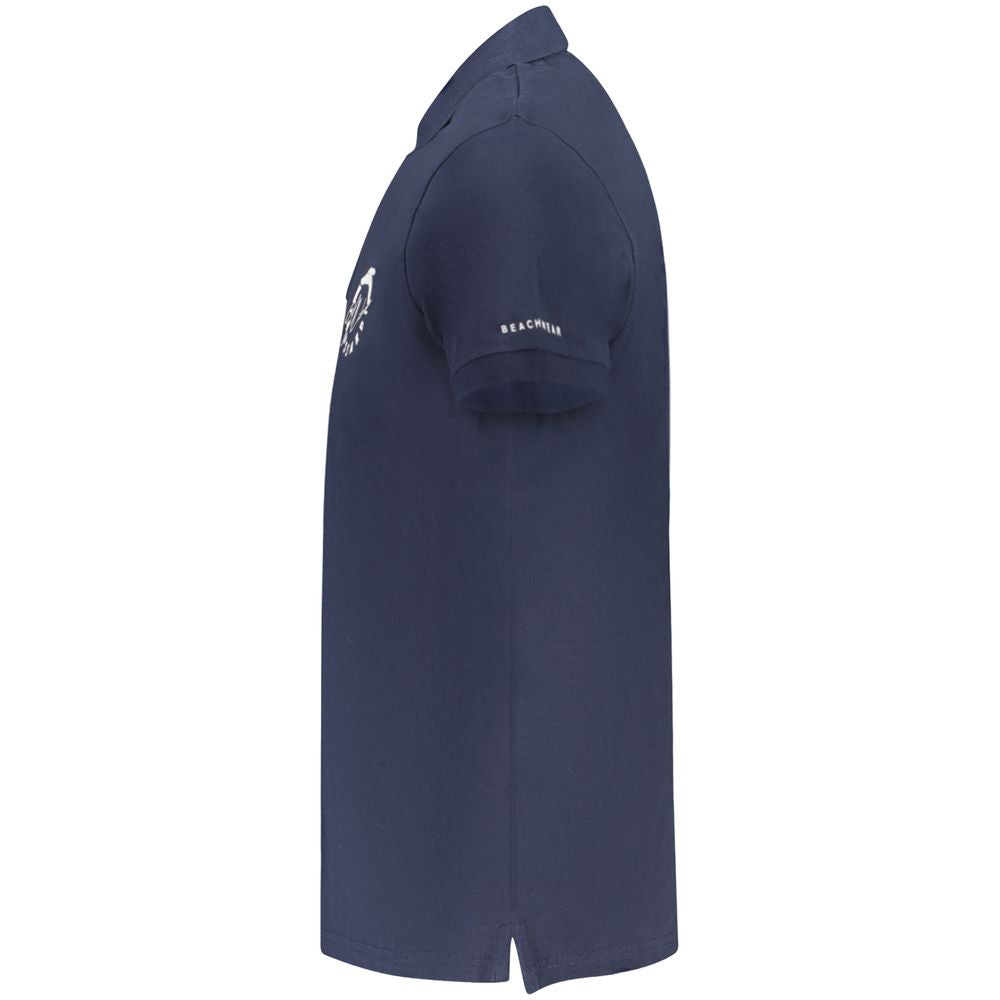 Blu Cotton Men Polo