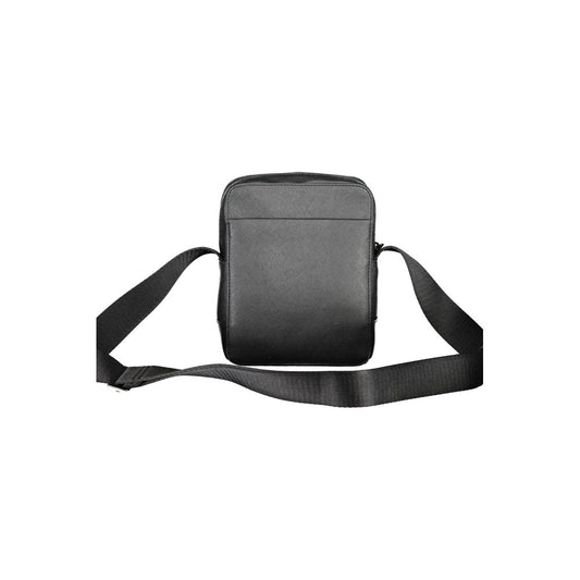 Nero Polyester Men Shoulder Bag