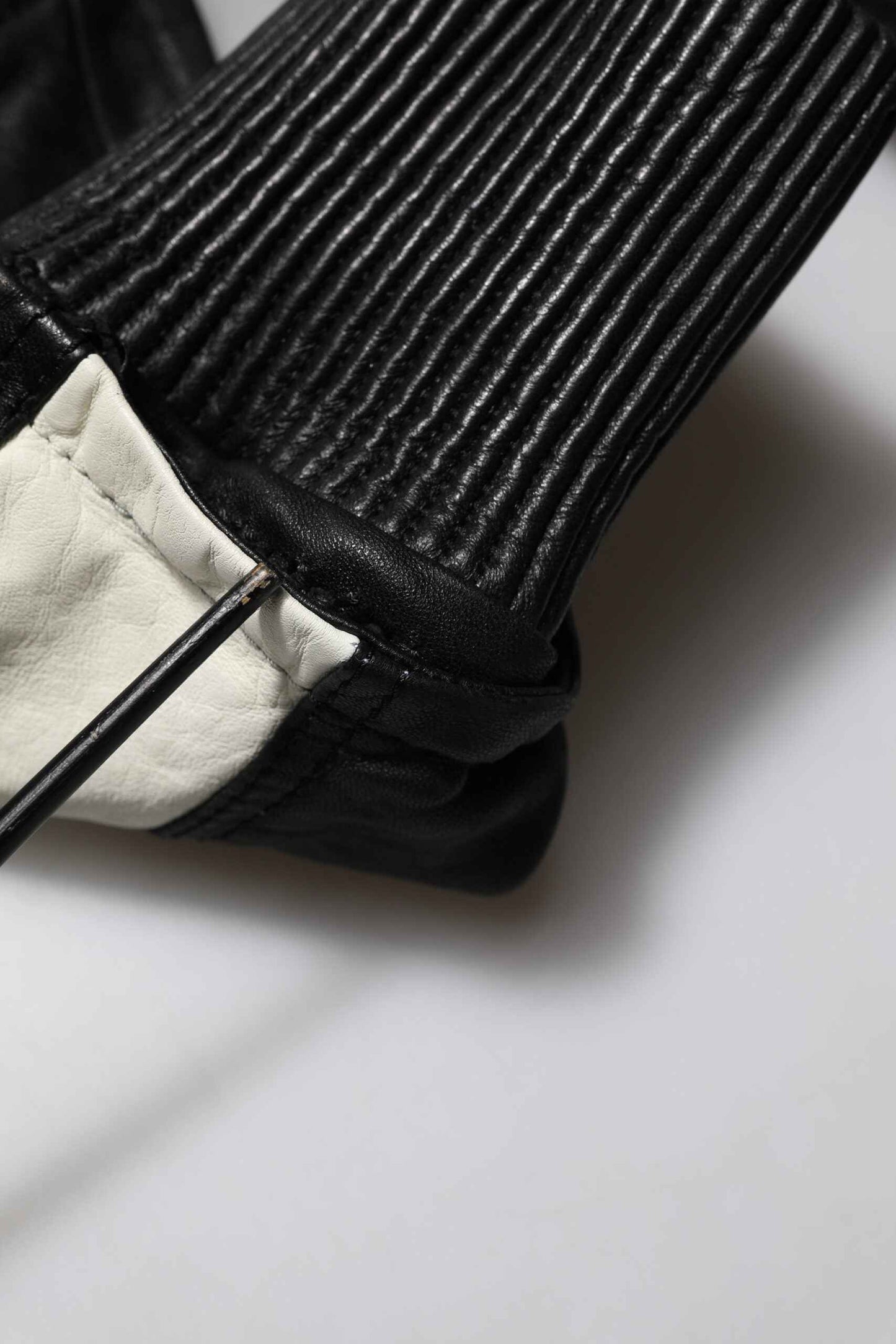 Multicolor Lambskin Tapered Men Pants