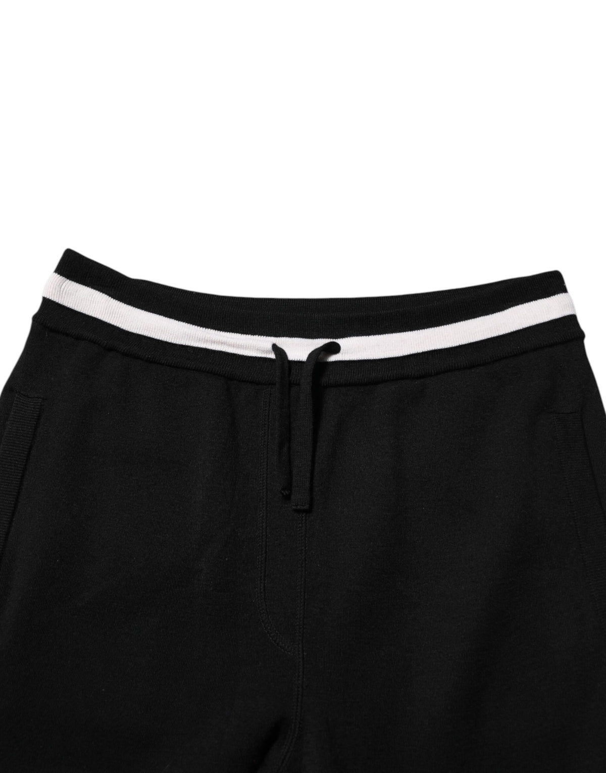 Black Cotton Men Jogger Sweatpants Pants