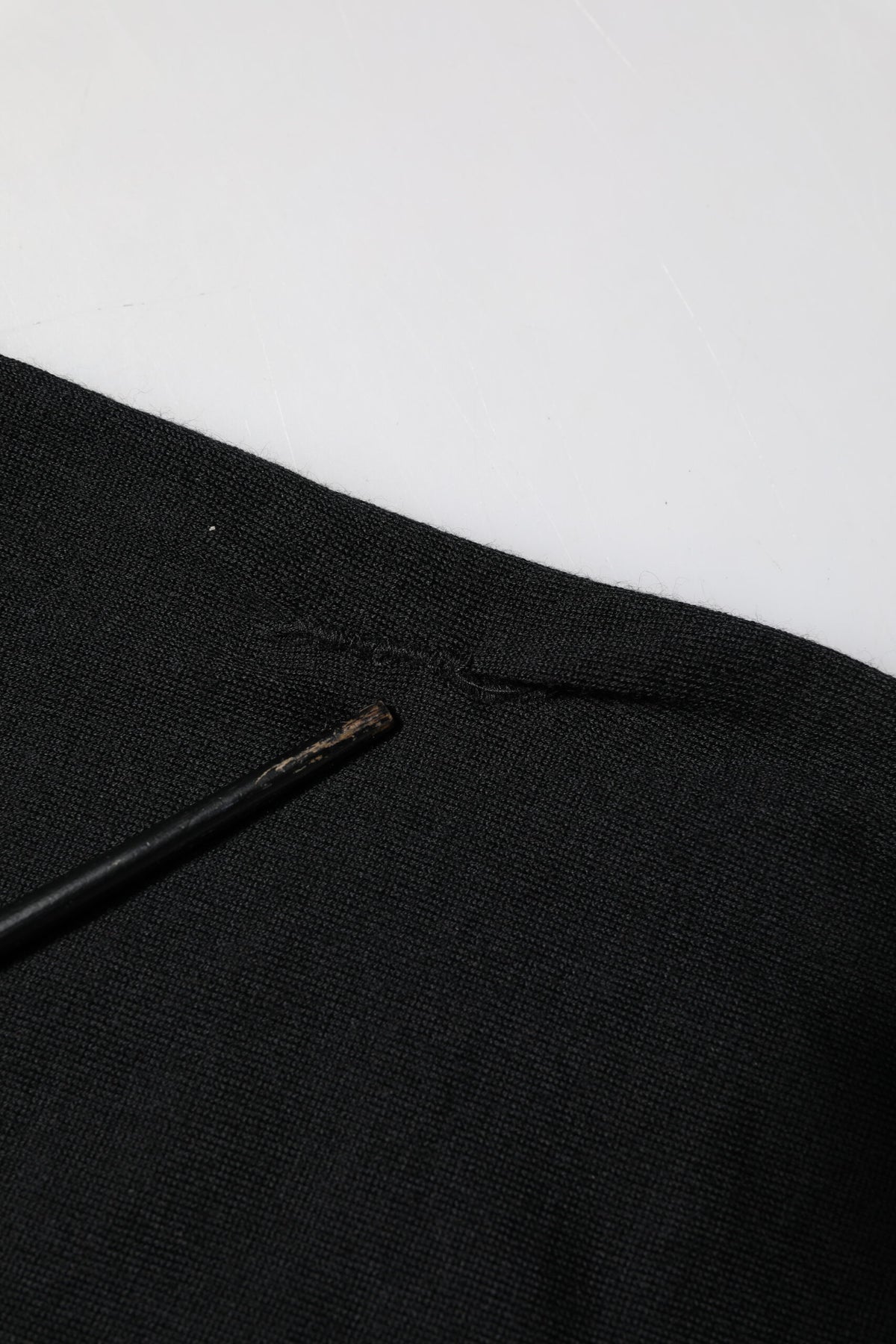 Black Cashmere Crewneck Men Pullover Sweater