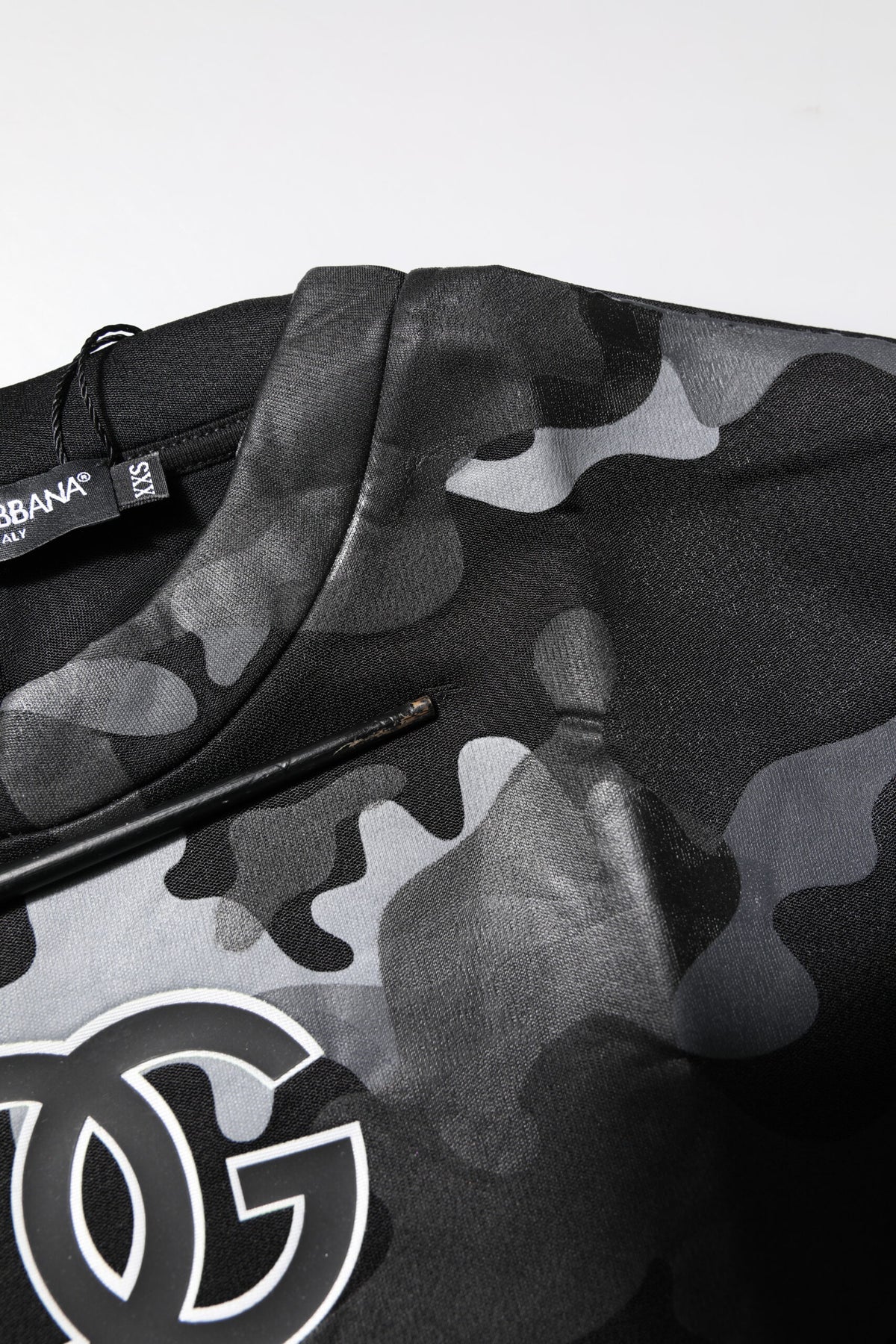 Black Camouflage Pullover Sweatshirt Sweater