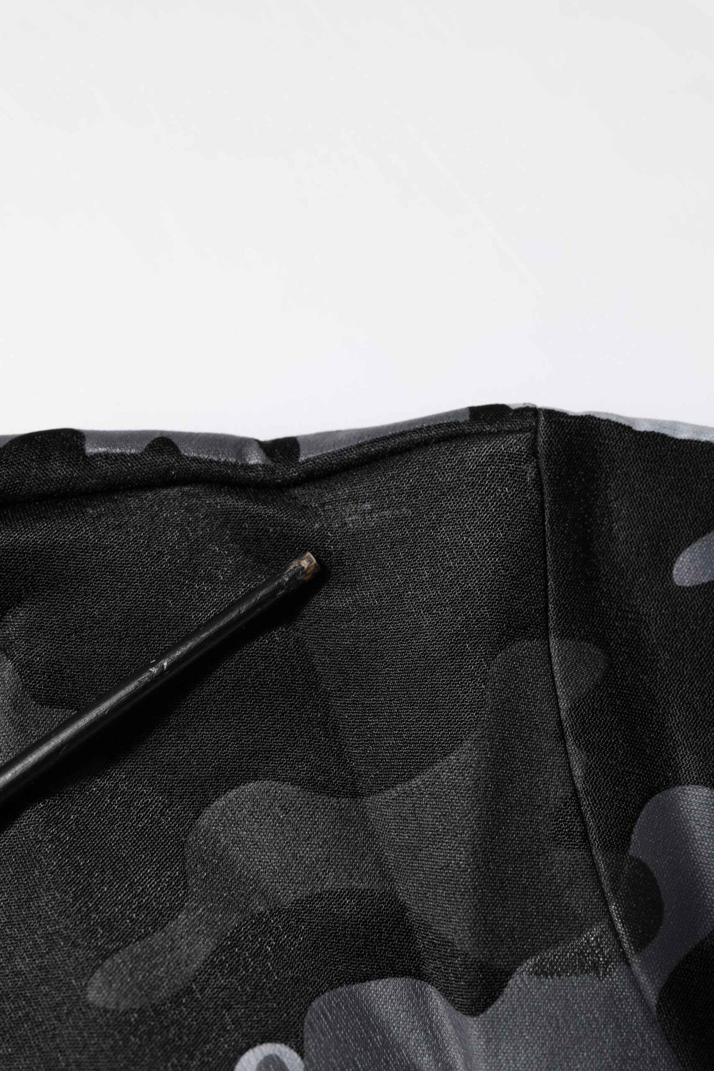 Black Camouflage Pullover Sweatshirt Sweater