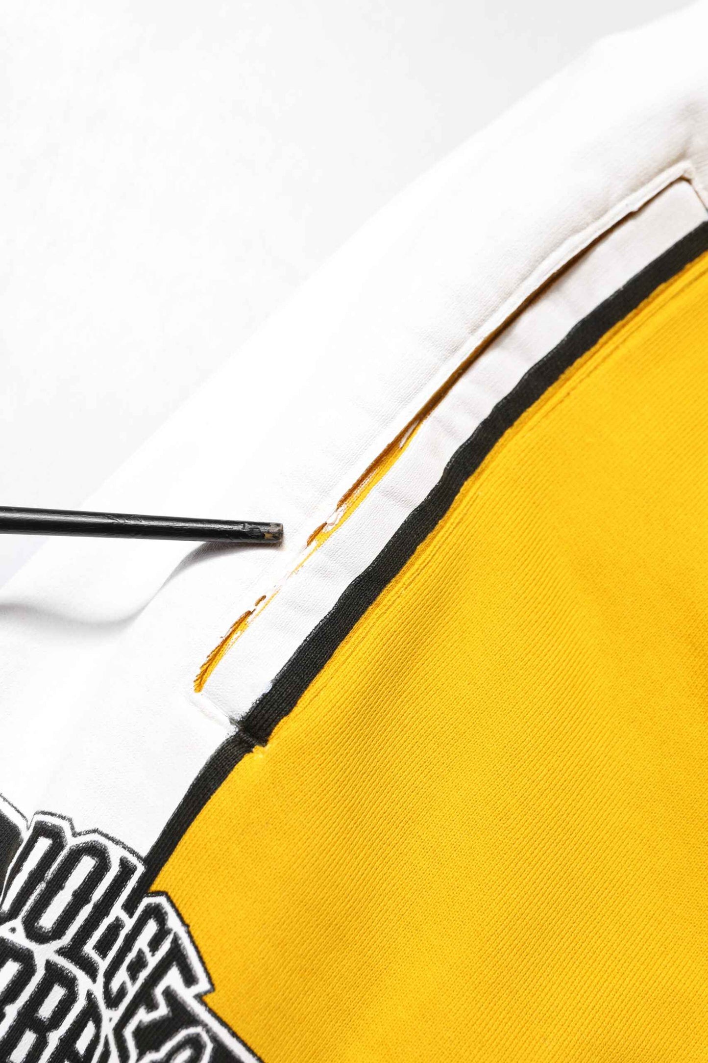 Yellow Cotton Logo Jogger Sweatpants Pants