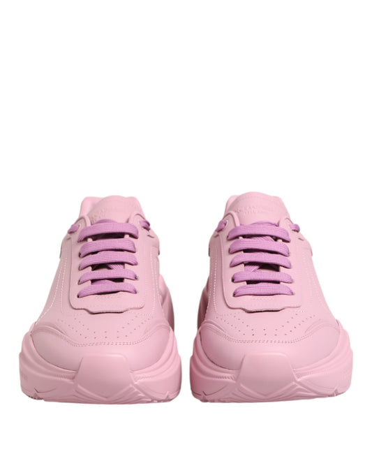 Pink Leather Daymaster Low Top Sneakers Shoes