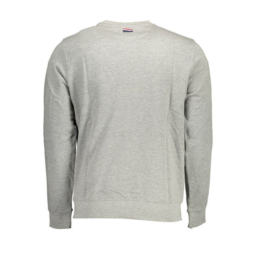 Gray Cotton Men's Sweatshirt