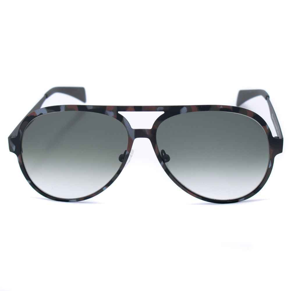 Brown Metal Sunglasses