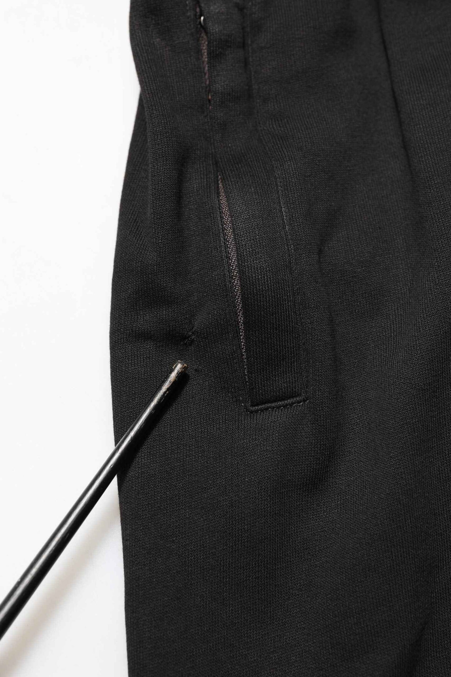 Black Cotton DG Logo Men Jogger Pants