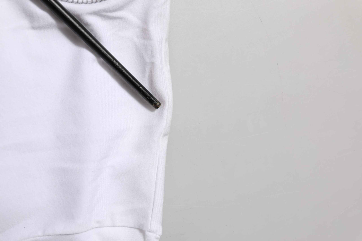 White Cotton Round Neck Men Underwear T-shirt